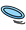 Flat circular object